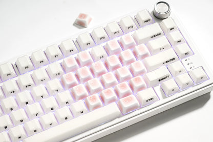 Ceramic Love Heart Key Cap Set