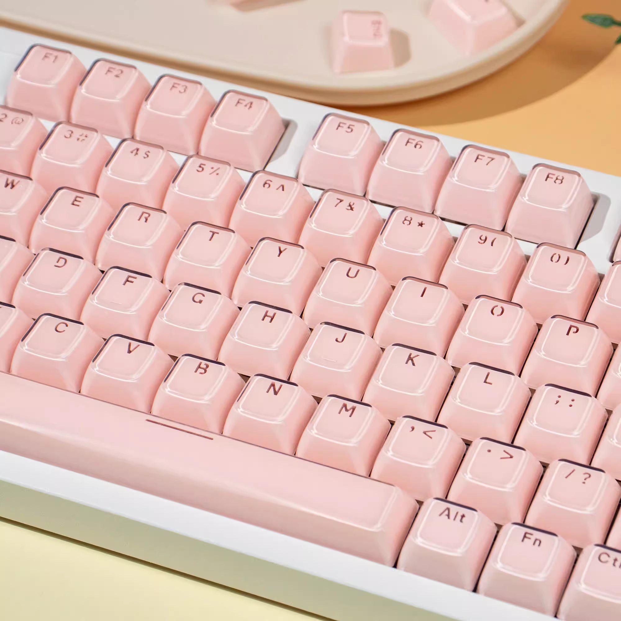 Pink Jelly Key Cap Set