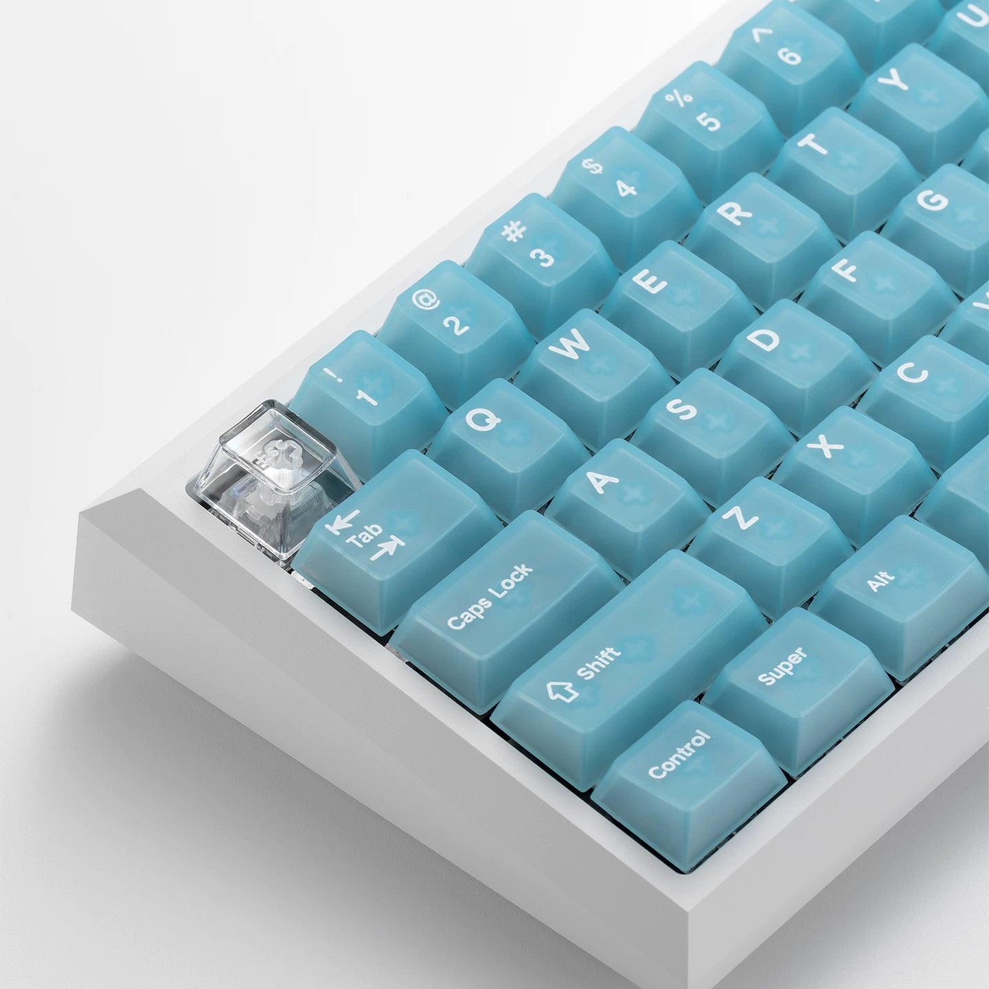 Ocean Mist Key Cap Set - 20 Transparent keys for free