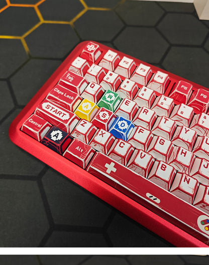 Marioo Party Red Key Cap Set