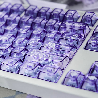 Winter Plum Key Cap Set