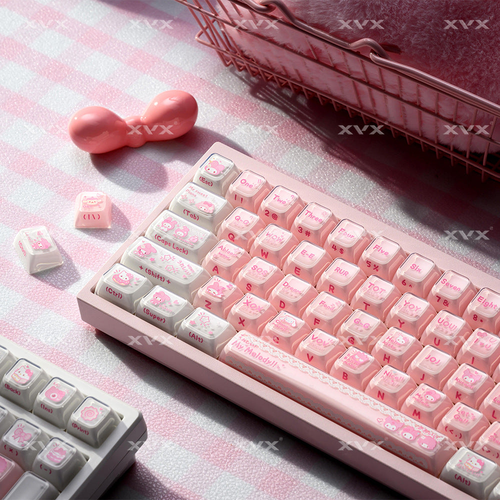 Crystal Melody Key Cap Set