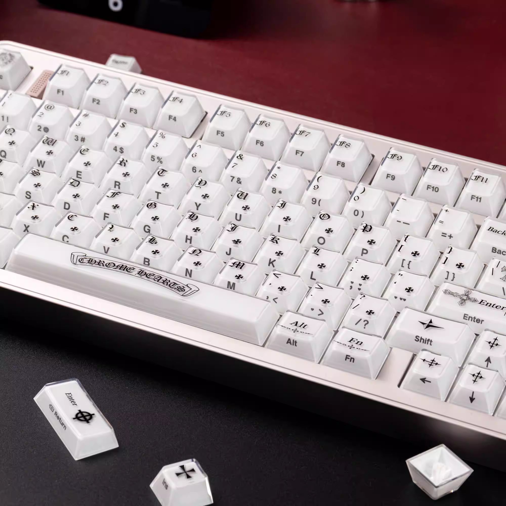 Chrome Heart Key Cap Set