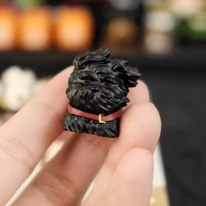 Black Poodle Artisan Key Cap
