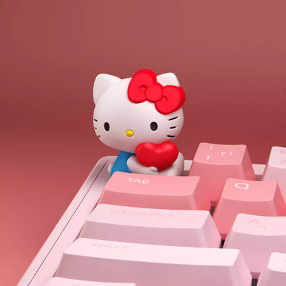 Heart Kitty Artisan Key Cap