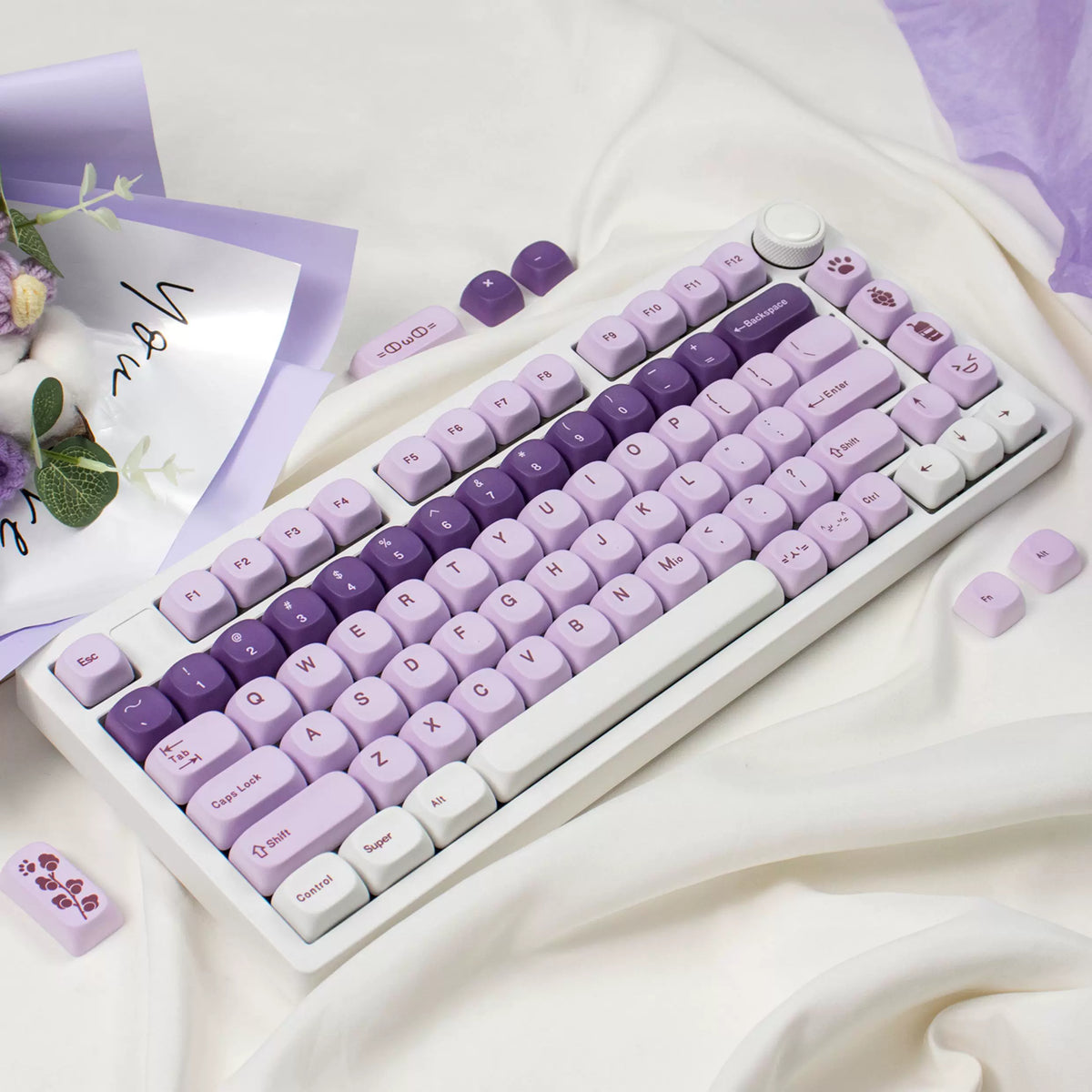 Ube Cream MOA Key Cap Set