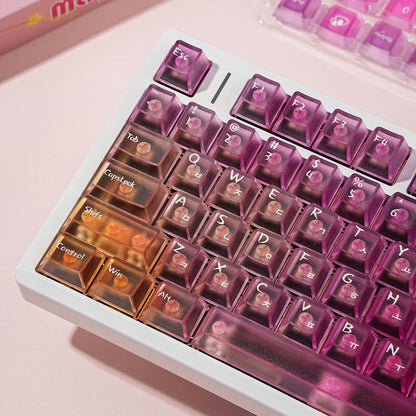 Tromsø Key Cap Set - Translucent Gradient