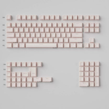 Peach Structure Key Cap Set