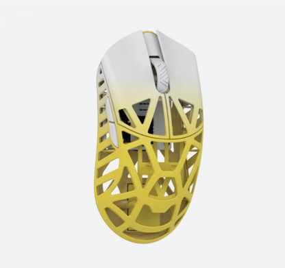 WL Mouse White & Yellow  | Beast X Mini Magnesium Gaming Mouse
