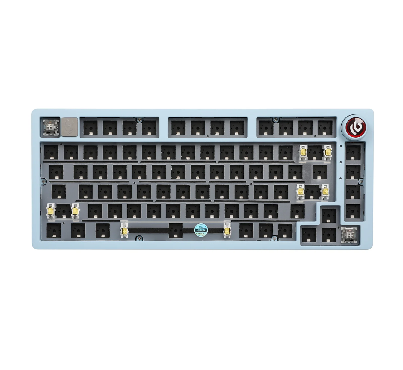 Hi75C Sky Blue | Aluminium Keyboard Barebone