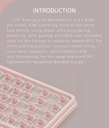 TTC Flaming Pink Switch