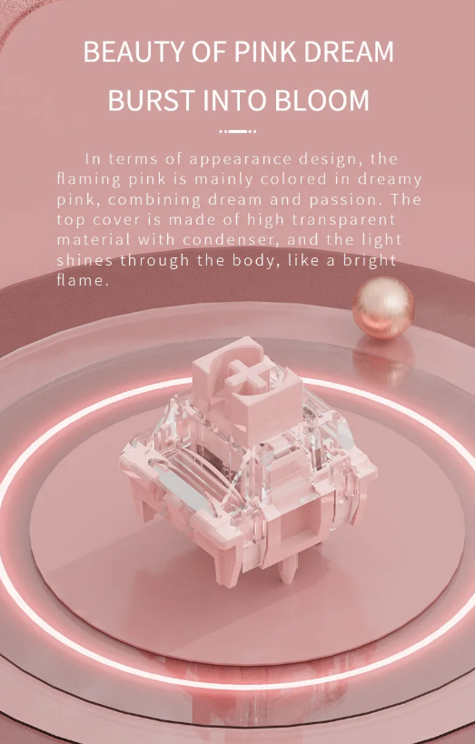 TTC Flaming Pink Switch