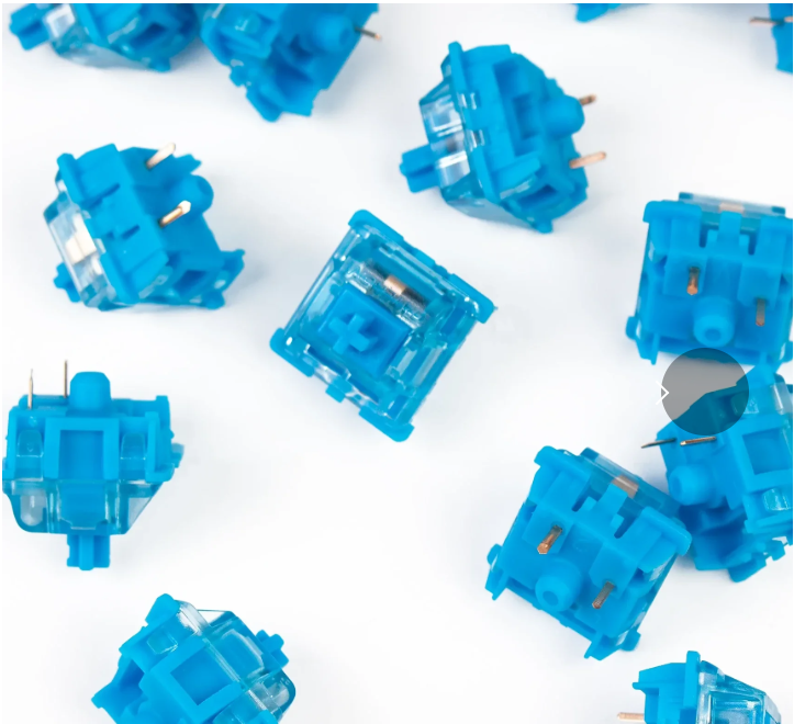 Gateron Phantom Blue Clicky Switches — full product details — Switch specifications 5