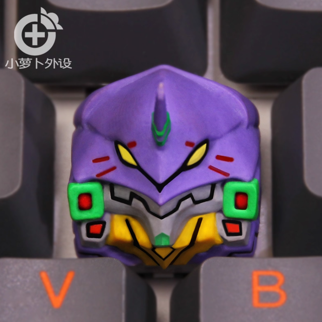 Evangelion Original/Unit01/Unit02 Artisan Key Cap