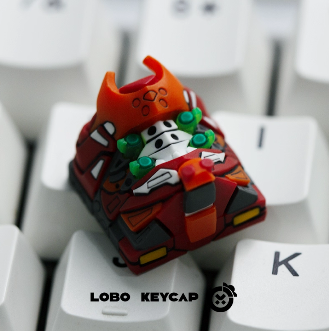 Evangelion Original/Unit01/Unit02 Artisan Key Cap