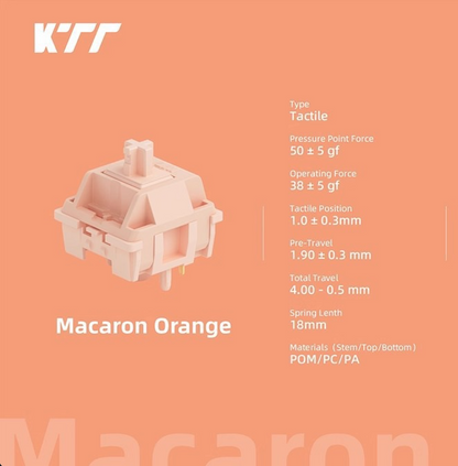 KTT Orange Macaron Switch