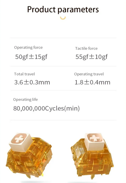 Kailh Box Autumn Clicky Switch
