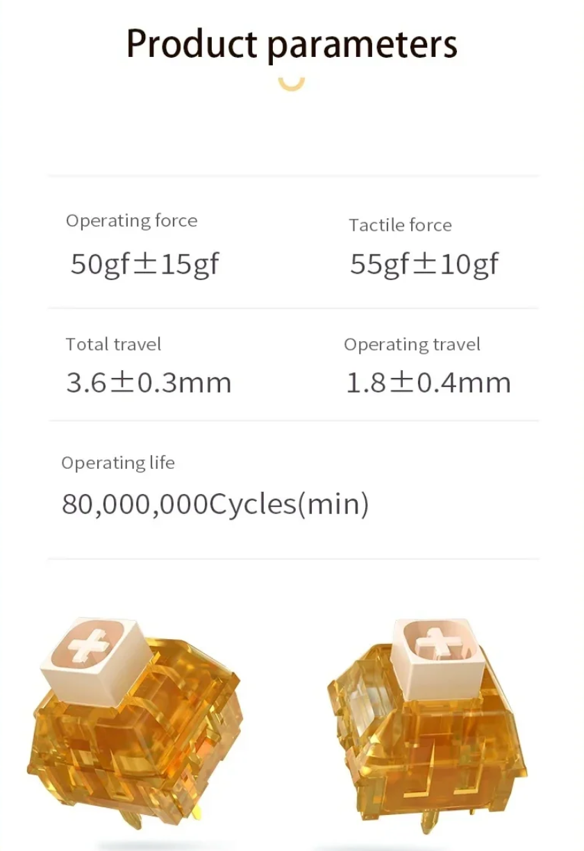 Kailh Box Autumn Clicky Switch