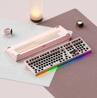 Nut108 Sakura Pink | Aluminium Keyboard Barebone