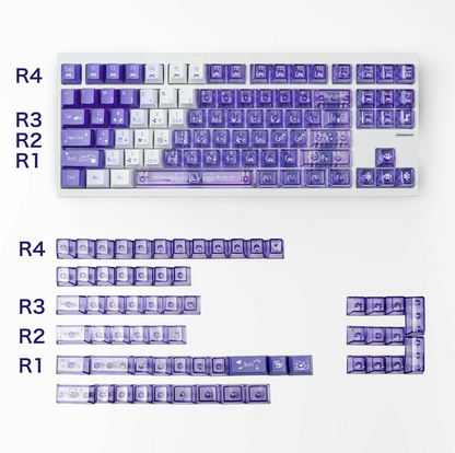 Winter Plum Key Cap Set