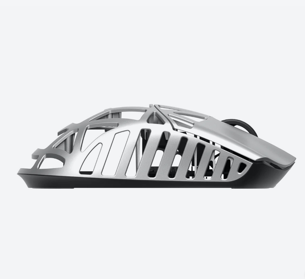 WL Mouse Silver  |  Beast X Magnesium Gaming Mouse