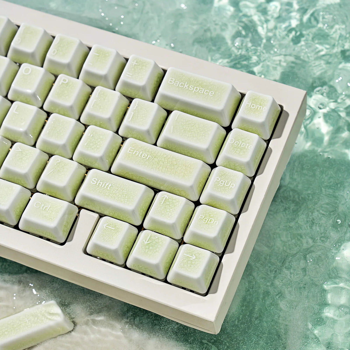 Green Lake Ceramic Key Cap Set