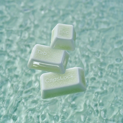 Green Lake Ceramic Key Cap Set