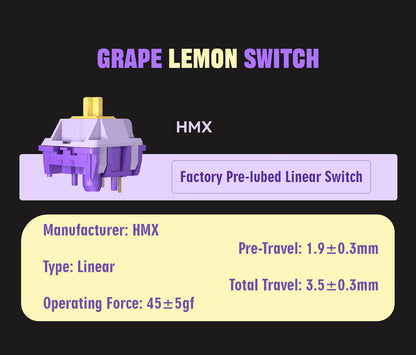 HMX Grape Lemon Switch - Linear