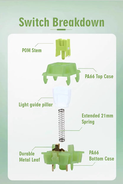 Outemu Silent Lime V3 Switch
