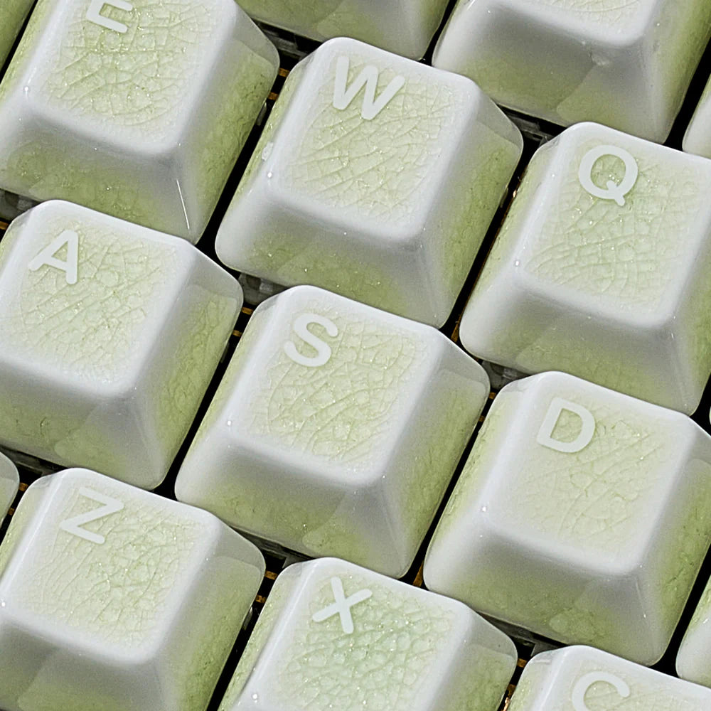 Green Lake Ceramic Key Cap Set