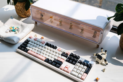 Berry Milk Tea Key Cap Set