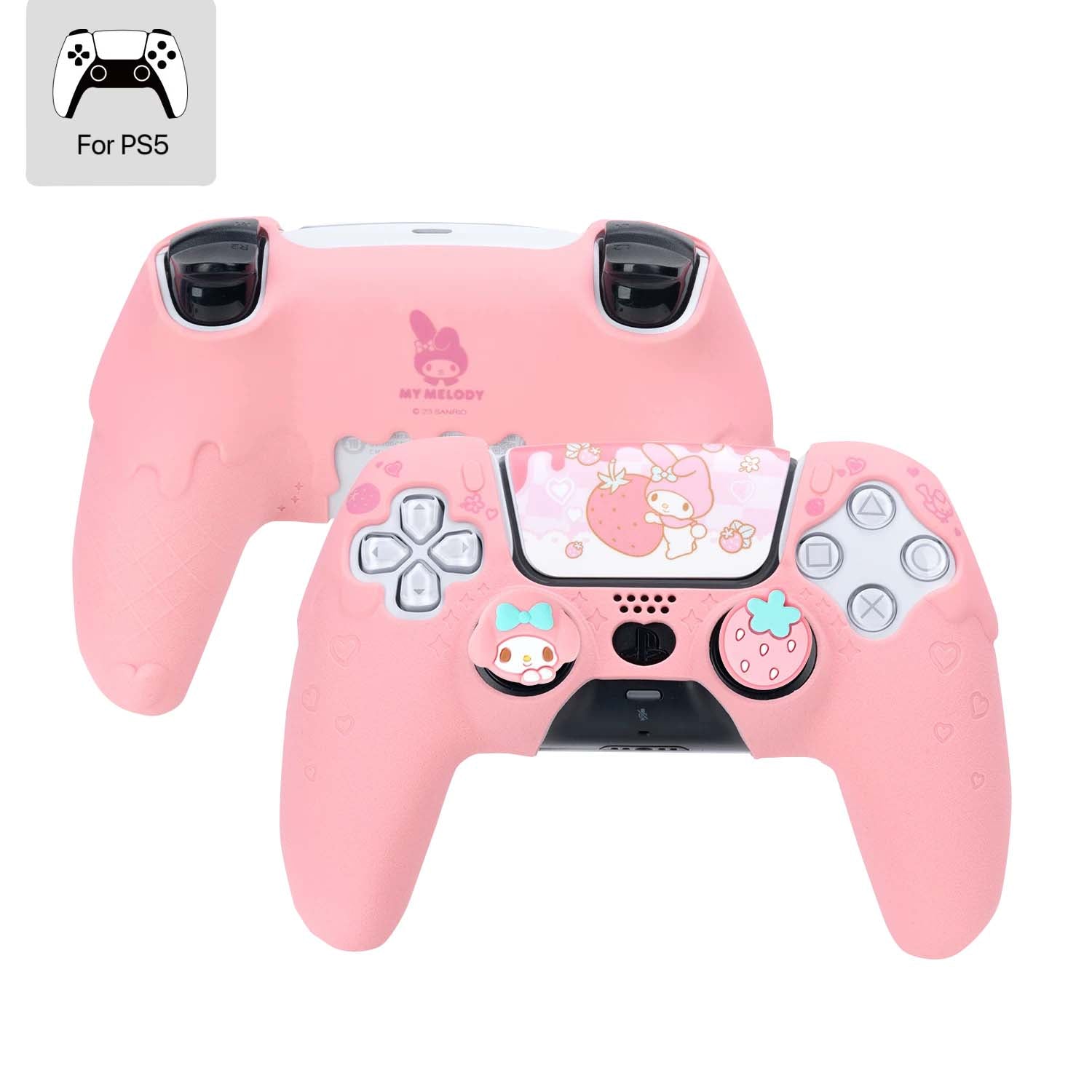 Pink Melody PS5 Controller Skin
