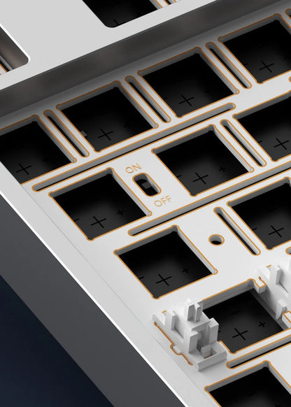 Weikav Max102 Black Mechanical Keyboard Barebone