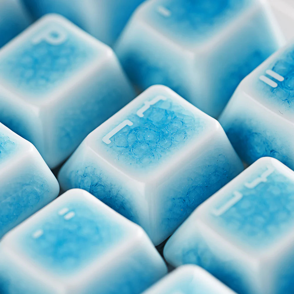 Blue Glacier Ceramic Key Cap Set